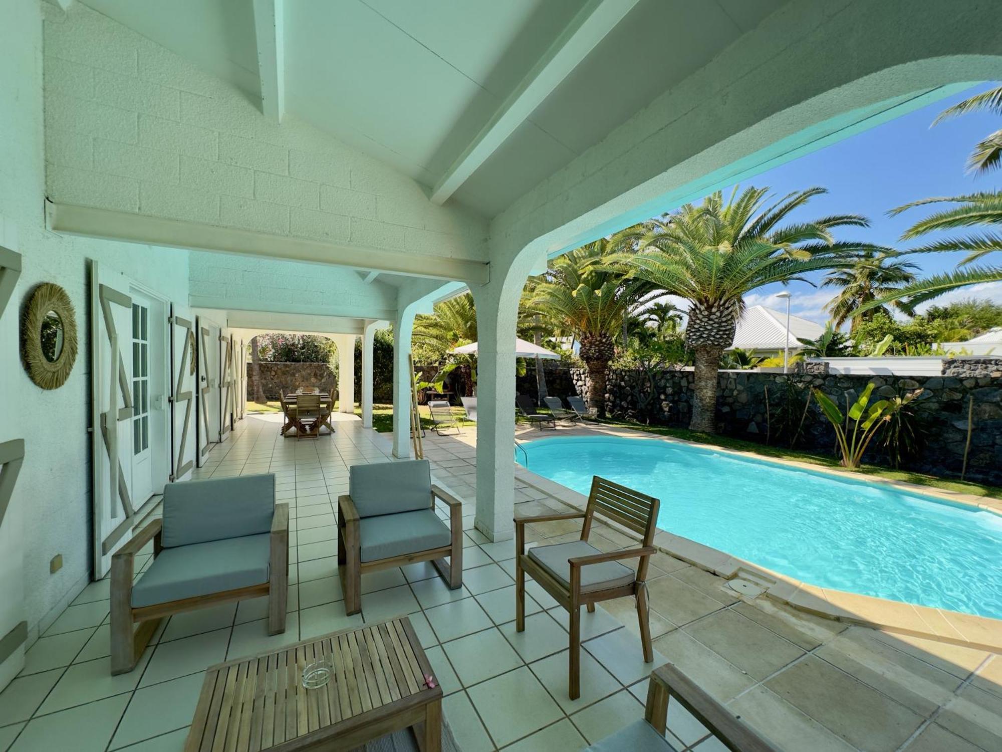 Maldives - Villa Avec Piscine En Plein Coeur De L Hermitage Saint-Gilles-les Bains Eksteriør billede