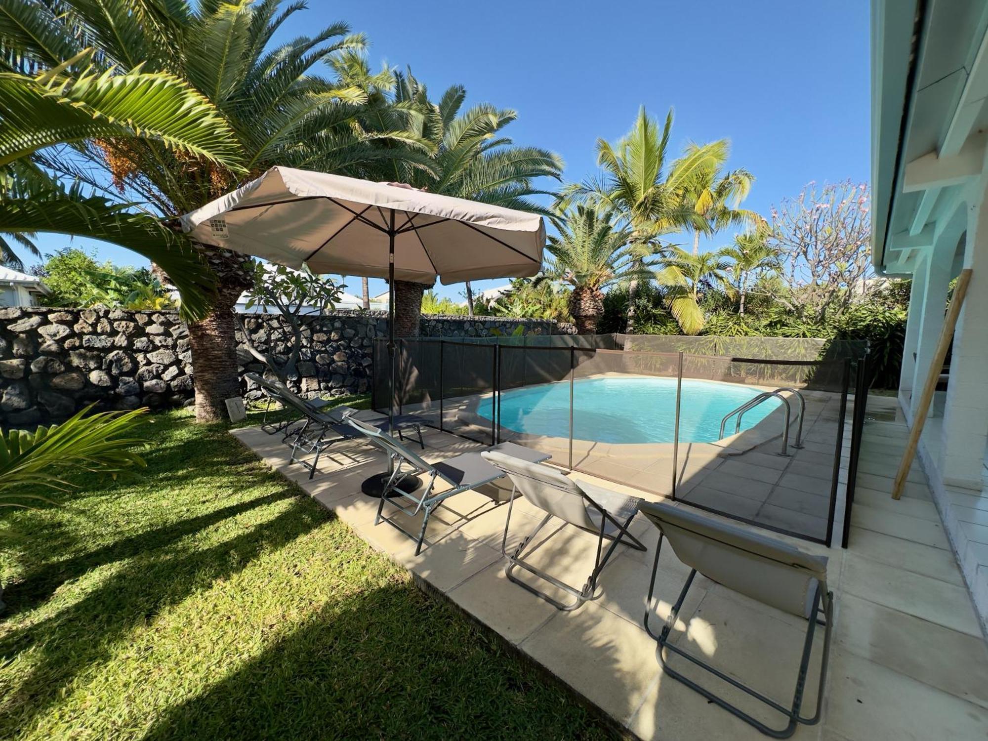 Maldives - Villa Avec Piscine En Plein Coeur De L Hermitage Saint-Gilles-les Bains Eksteriør billede
